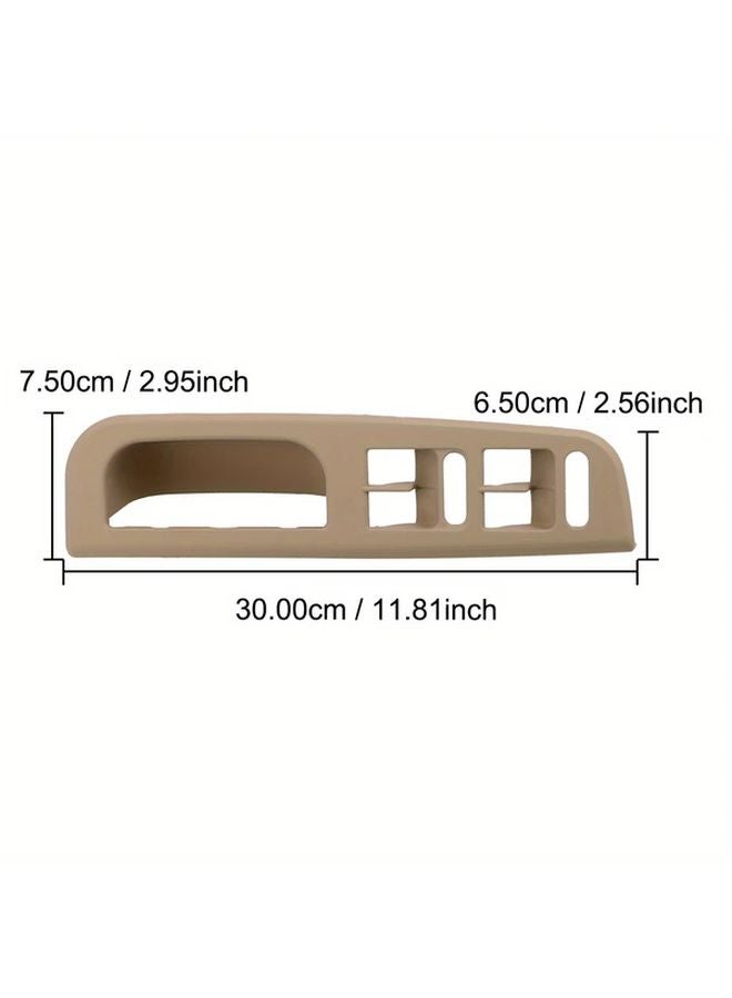 Beige Driver Side Window Control Switch Panel For VW Passat B5 Golf 4 Jetta Bora MK4 - Image 2